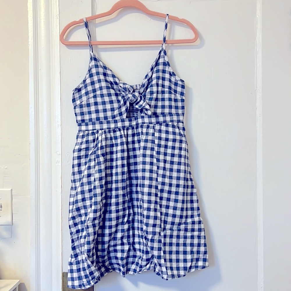 Gingham sundress NWT